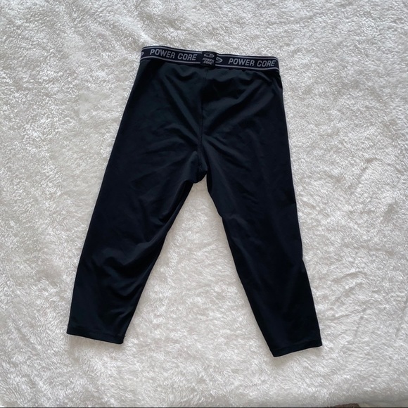 Power Core black cropped leggings - Picture 3 of 3